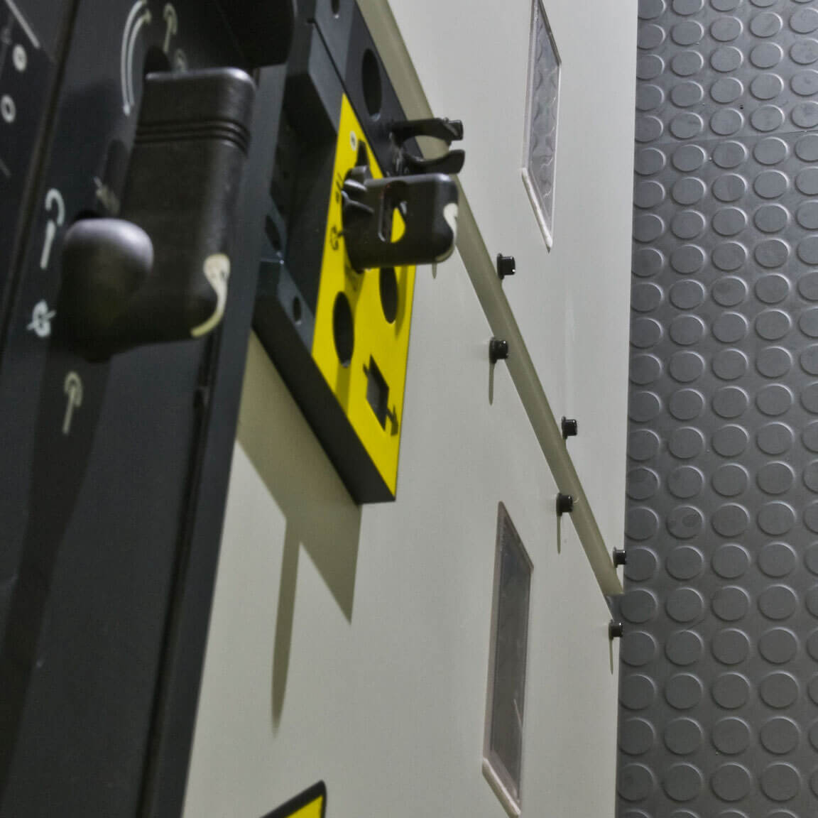 Control and engine rooms