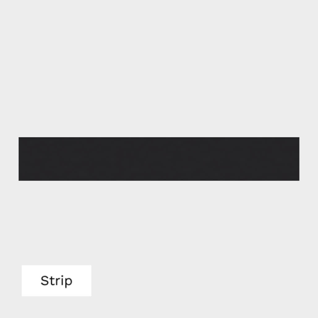 Strip Marine Plain Black AM5ASC22