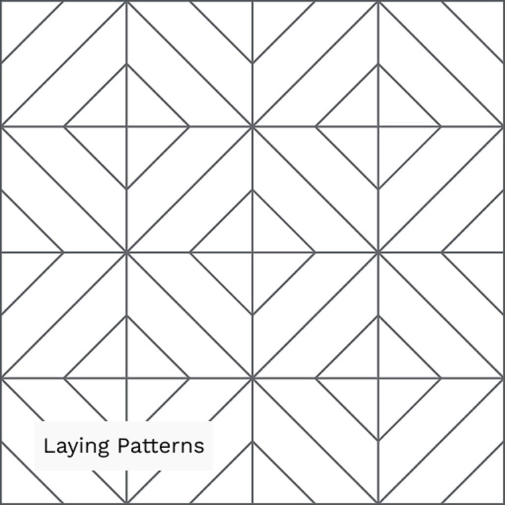 Gatsby Square Large Pattern MCP119