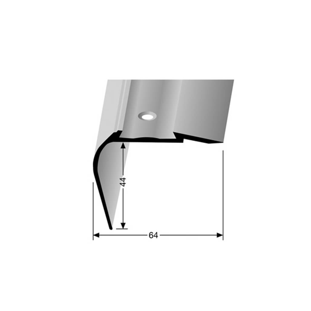Stair nosing profile 707A  (excl. insert)
