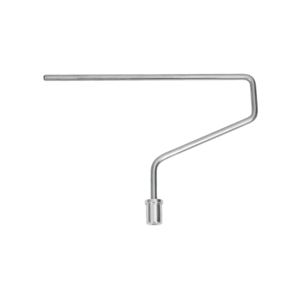 Roller adapter for telescopic handle