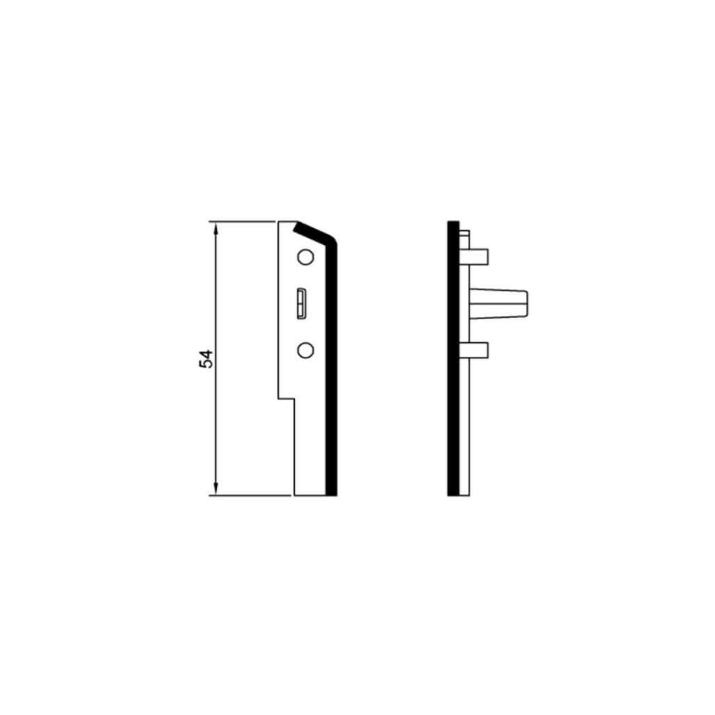 End covers for PVC skirting